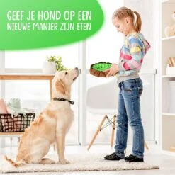 VEDIC® - XL Snuffelmat Groen/Bruin - Hondenspeelgoed- Antischrok - 45 CM - Hondenspeelgoed - Honden En Katten - Intelligentie - Slow Feeder - Voerbak -Huisdier Verkoop 1200x1200 1658