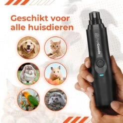 PetGoods Elektrische Nagel Vijl Voor Huisdieren - Incl. 2 Vijlen - Honden/Katten/Dieren - Draadloos -Huisdier Verkoop 1200x1200 172