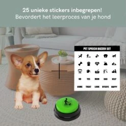 Comfort Company Praatknop Hond | Dogbuttons – Honden Speelgoed | Honden Speelgoed Intelligentie | 4 Stuks | Agility Voor De Hond | 30 Seconden Opnamen | Honden Training -Huisdier Verkoop 1200x1200 1729