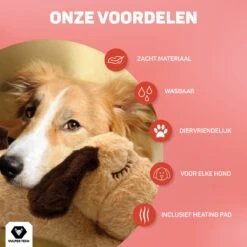 Vulpes Pets® Knuffel Hond Met Hartslag – Puppyknuffel - Hondenknuffel Voor Puppy - Snuggle Puppy - Knuffel Met Hartslag En Gratis Warmte Pad Speciaal Voor Puppy's -Huisdier Verkoop 1200x1200 1781