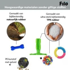 Filo Honden Speelgoed Set 14 Stuks - Hondenspeeltjes Knuffel - Hondenbal - Flostouw - Bot - Frisbee - Hondentouw - Hondenspeelgoed Intelligentie - Kauwspeelgoed Hond En Puppy - Bijtspeelgoed Hondenknuffel - Hondenspeeltje Met Piep -Huisdier Verkoop 1200x1200 1792