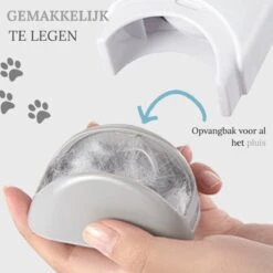 Pet Lovers - Huisdierhaar Verwijderaar - Dierenhaar Verwijderaar - Pluizenborstel - Kledingborstel - Haarverwijderaar - Ontpluizer - Honden En Kattenhaar Verwijderaar - + GRATIS Draagbare Haarverwijderaar -Huisdier Verkoop 1200x1200 188