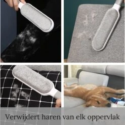 Pet Lovers - Huisdierhaar Verwijderaar - Dierenhaar Verwijderaar - Pluizenborstel - Kledingborstel - Haarverwijderaar - Ontpluizer - Honden En Kattenhaar Verwijderaar - + GRATIS Draagbare Haarverwijderaar -Huisdier Verkoop 1200x1200 190