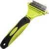 Hondenborstel - Dubbelzijdig Ontharing Tool - Herbruikbare Honden & Kattenvachtkam - Huisdier Grooming - 1 Stuk - Groen -Huisdier Verkoop 1200x1200 195
