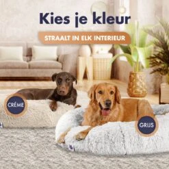 Pet Perfect Donut Hondenmand - 80cm - Fluffy Hondenkussen - Hondenbed - Créme/Bruin 17 Pet Perfect Donut Hondenmand - 80cm - Fluffy Hondenkussen - Hondenbed - Créme/Bruin -Huisdier Verkoop 1200x1200 1997