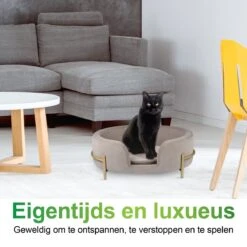 Maxxpro Pet Bed - Huisdieren Tot 80KG - Zacht Fluwelen Kussen - Verhoogd Katten- En Hondenbed - Grijs - 60,5 X 40,5 X 23,5 Cm 11 Maxxpro Pet Bed - Huisdieren Tot 80KG - Zacht Fluwelen Kussen - Verhoogd Katten- En Hondenbed - Grijs - 60,5 X 40,5 X 23,5 Cm -Huisdier Verkoop 1200x1200 2059