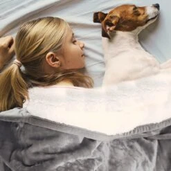 Hondendeken, Fleece, Waterdicht, Wasbaar, Hondenmat, Huisdier, Warme Zachte Deken Voor Hondendeken, Kattendeken, Deken Voor Katten En Honden, Waterdichte Deken Voor Bank, Bed, 150 X 127 Cm -Huisdier Verkoop 1200x1200 2108