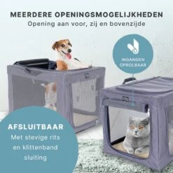 Hondenbench Opvouwbaar - Autobench Hond - Reisbench - Transportbox - Max Gewicht Hond 12 Kg - Grijs - 61x46x43 Cm 14 Hondenbench Opvouwbaar - Autobench Hond - Reisbench - Transportbox - Max Gewicht Hond 12 Kg - Grijs - 61x46x43 Cm -Huisdier Verkoop 1200x1200 2145