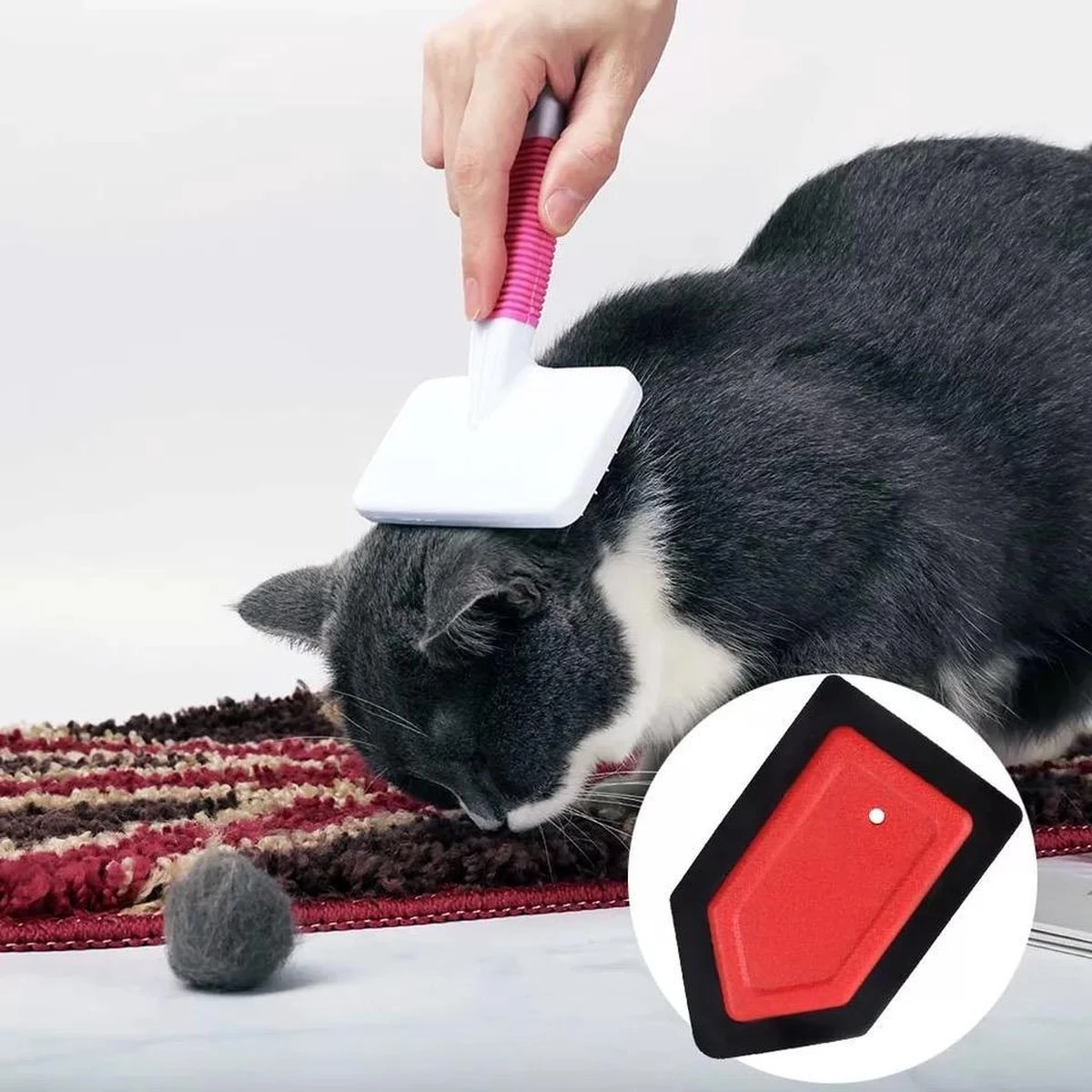 Huisdier Haarverwijderaar - Katten En Honden Haren Kleding Pluizenborstel Dierenhaar Verwijderaar Pluizenroller Kattenharen Hondenharen Verwijderen Huisdierhaar Kleefroller Pluizen Borstel Roller Kledingroller Dierenharen 4 Huisdier Haarverwijderaar - Katten En Honden Haren Kleding Pluizenborstel Dierenhaar Verwijderaar Pluizenroller Kattenharen Hondenharen Verwijderen Huisdierhaar Kleefroller Pluizen Borstel Roller Kledingroller Dierenharen - Afbeelding 2