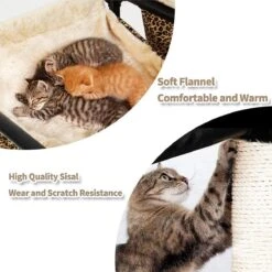 Exxen Kattenboom Kat Klimtoren Kat Krabpaal Toren Voor Grote Kleine Katten Kitten Condo Met Hangmat Bed -Huisdier Verkoop 1200x1200 2339