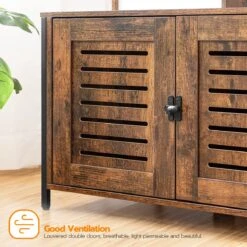 IN.HOMEXL All-In-One Kattenmeubel Alba - Krabpaal Met Kattenbak - Hangmat Mand Katten Huis - Kattentoiletmeubel - Bruin - 70x132x48cm -Huisdier Verkoop 1200x1200 2362