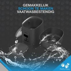 Pretty Paws PP002 Professionele Automatische Voerbak - Instelbaar Voedingsschema - Voerautomaat - Voerbak Kat Automatisch -Huisdier Verkoop 1200x1200 2364