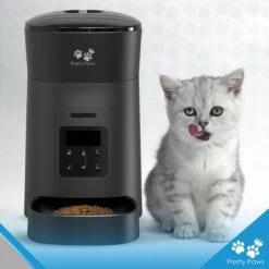 Pretty Paws PP002 Professionele Automatische Voerbak - Instelbaar Voedingsschema - Voerautomaat - Voerbak Kat Automatisch -Huisdier Verkoop 1200x1200 2365