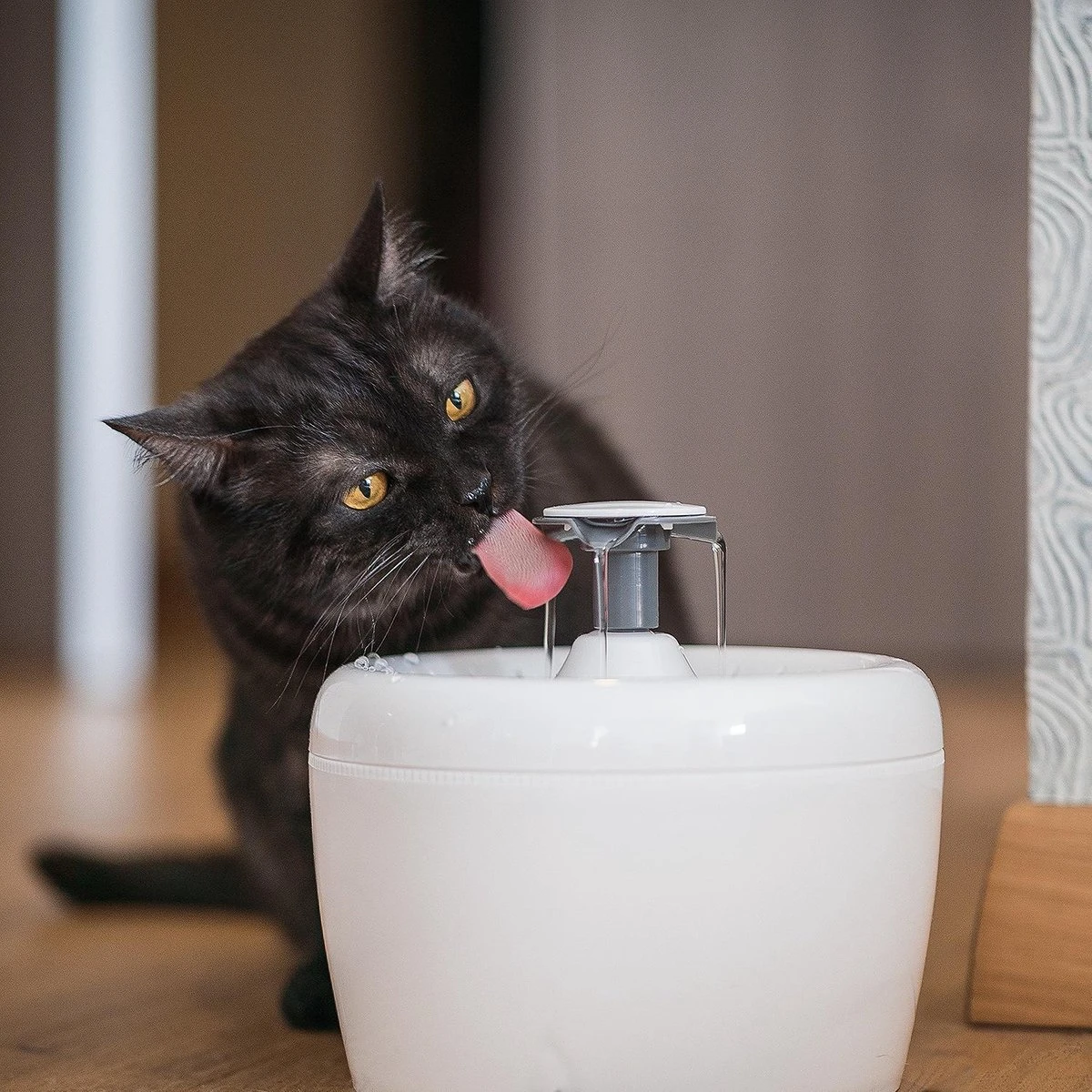 TrevoPet® Drinkfontein Kat - Waterfontein Kat - Kattenfontein - Fluisterstil - Drinkfontein - Drinkbak Kat - 2.5 Liter - Inclusief Filter - Wit 8 TrevoPet® Drinkfontein Kat - Waterfontein Kat - Kattenfontein - Fluisterstil - Drinkfontein - Drinkbak Kat - 2.5 Liter - Inclusief Filter - Wit - Afbeelding 6