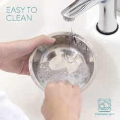 Navaris Verhoogd Dubbel Dieren Voedingsstation - 2 Kommen Voor Katten En Kleine Honden - Roestvrij Staal - Verhoogde Bamboe Standaard 11 Navaris Verhoogd Dubbel Dieren Voedingsstation - 2 Kommen Voor Katten En Kleine Honden - Roestvrij Staal - Verhoogde Bamboe Standaard -Huisdier Verkoop 1200x1200 2428