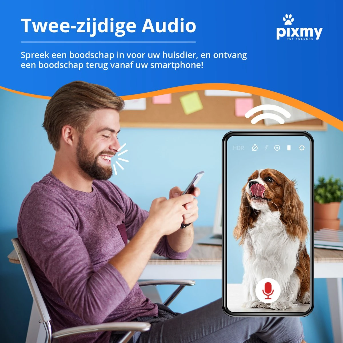 PIXMY - Automatische Voerbak Kat - 4L - Wi-Fi - Met App En Full HD Camera - Voerbak Kat 10 PIXMY - Automatische Voerbak Kat - 4L - Wi-Fi - Met App En Full HD Camera - Voerbak Kat - Afbeelding 8