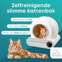 Pets Paradise - Zelfreinigende Kattenbak - Automatische - Elektrische - Scoopfree - Robot Kattenbak - 35dB 17 Pets Paradise - Zelfreinigende Kattenbak - Automatische - Elektrische - Scoopfree - Robot Kattenbak - 35dB -Huisdier Verkoop 1200x1200 2482