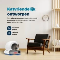 BOME Automatische Kattenbak - Zelfreinigende Kattenbak - Met App En Touchscreen - 65L 14 BOME Automatische Kattenbak - Zelfreinigende Kattenbak - Met App En Touchscreen - 65L -Huisdier Verkoop 1200x1200 2488