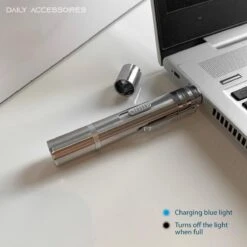 Merkloos Laserpen - Daily Accessoires - USB Oplaadbaar - Kattenspeeltjes - Laserlampje - 7 Verschillende Standen - RVS Zilver - Zaklamp - UV Lamp – Kattenspeelgoed -Huisdier Verkoop 1200x1200 2515