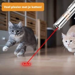 DOWO® - Laserpen - USB Oplaadbaar - Kattenspeeltjes - 7 Verschillende Standen - Laserlampje - RVS Zilver - Laser Pointer 11 DOWO® - Laserpen - USB Oplaadbaar - Kattenspeeltjes - 7 Verschillende Standen - Laserlampje - RVS Zilver - Laser Pointer -Huisdier Verkoop 1200x1200 2526