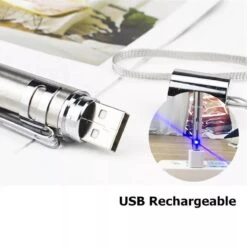 Laserpen - Oplaadbaar Met USB - Rode Laser - RVS Zilver - UV - Zaklamp - LED - Kat - Katten Speeltjes - Kattenspeelgoed - 7 Verschillende Standen -Huisdier Verkoop 1200x1200 2531