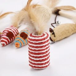 GIZMO Luxe Kattenspeeltjes Set - 7 Speeltjes - Interactieve Kattenhengel, Kattenspeelgoed & Speelmuisjes - Kitten Speeltjes 14 GIZMO Luxe Kattenspeeltjes Set - 7 Speeltjes - Interactieve Kattenhengel, Kattenspeelgoed & Speelmuisjes - Kitten Speeltjes -Huisdier Verkoop 1200x1200 2595