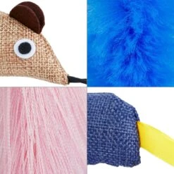 PRETTY KITTY Cat Toy Set Vegan: Grote 15-delige Kattenspeelset Met Kattenhengel, Nepveren En Kattenkruid Speelgoed Kat -Huisdier Verkoop 1200x1200 2616