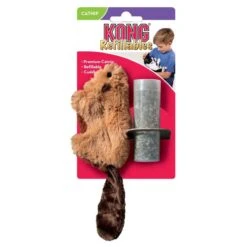 Kong Kat Catnip Bever - Speelmuis - Bruin - 3,8 X 4,5 X 4,2 -Huisdier Verkoop 1200x1200 2653