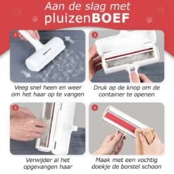 PluizenBOEF® Huisdierhaar Verwijderaar - Haarverwijderaar Voor Huisdieren - Hondenhaar - Kattenhaar - Pluizenborstel 17 PluizenBOEF® Huisdierhaar Verwijderaar - Haarverwijderaar Voor Huisdieren - Hondenhaar - Kattenhaar - Pluizenborstel -Huisdier Verkoop 1200x1200 270