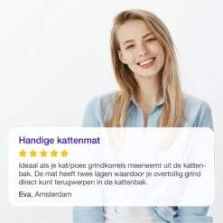 SIMU Lifestyle - Kattenbakmat - Grit Opvanger - Dubbele Laag - Waterdicht - Zwart - 50x40 Cm 16 SIMU Lifestyle - Kattenbakmat - Grit Opvanger - Dubbele Laag - Waterdicht - Zwart - 50x40 Cm -Huisdier Verkoop 1200x1200 2796