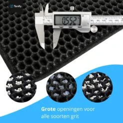 Tenify Kattenbakmat + Extra Kattenbak Schepje - 40 X 50 Cm - Waterdicht - Dubbele Laag - Honingraatstructuur - Uitloopmat - Mat -Huisdier Verkoop 1200x1200 2827