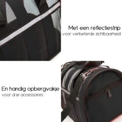 Opvouwbare Katten Reismand - Met Schouderband En Kattenbakmat - Reismand Kat - 49x30x26 Cm - Wasmachinebestendig - Zwart - Hondendraagtas - Kattenreismand - Draagtas Voor Dieren - Kattenmand -Huisdier Verkoop 1200x1200 2849