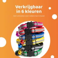 ACE Pets Reflecterende Kattenhalsband Met Veiligheidssluiting – Halsband Kat & Kitten - Met Adreskoker - Kittenhalsband & Kattenbandje Met Belletje - Zwart 17 ACE Pets Reflecterende Kattenhalsband Met Veiligheidssluiting – Halsband Kat & Kitten - Met Adreskoker - Kittenhalsband & Kattenbandje Met Belletje - Zwart -Huisdier Verkoop 1200x1200 2862