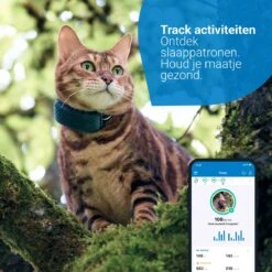 Tractive GPS CAT 4 - Kat GPS Tracker & Activiteitenmonitor - Past Op Meeste Halsbanden - Donkerblauw -Huisdier Verkoop 1200x1200 2876