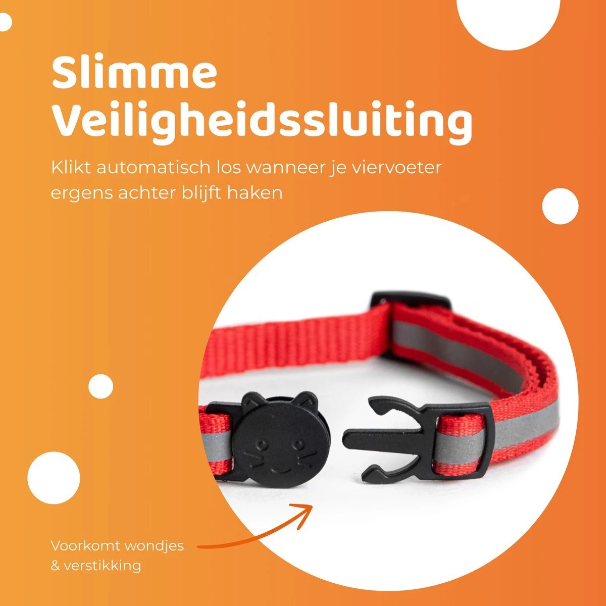 ACE Pets Reflecterende Kattenhalsband Met Veiligheidssluiting – Halsband Kat & Kitten - Met Adreskoker - Kittenhalsband & Kattenbandje Met Belletje - Geschikt Voor Apple Airtag - Zwart 9 ACE Pets Reflecterende Kattenhalsband Met Veiligheidssluiting – Halsband Kat & Kitten - Met Adreskoker - Kittenhalsband & Kattenbandje Met Belletje - Geschikt Voor Apple Airtag - Zwart - Afbeelding 7