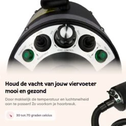 Captain Pup's Professionele Hondenföhn Met 4 Opzetstukken - Bijgeleverde Hondenborstel - Waterblazer Voor Honden - Zwart 13 Captain Pup's Professionele Hondenföhn Met 4 Opzetstukken - Bijgeleverde Hondenborstel - Waterblazer Voor Honden - Zwart -Huisdier Verkoop 1200x1200 3