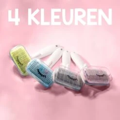 Lubadoo® - Kattenborstel - Hondenborstel - Kattenkam - Kattenhaar - Hondenhaar - Huisdierhaar Verwijderaar - Haarverwijderaar Voor Huisdieren - Langharig - Kortharig - Roze -Huisdier Verkoop 1200x1200 302