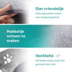 Kattenhangmat - Voor Aan Het Raam - Kom Vorm - Kattenmand - Raam - Hangmat Kat - Dieren - Kattenbed - Kattenmand - Slaapplek - Ligplaats - Grijs 11 Kattenhangmat - Voor Aan Het Raam - Kom Vorm - Kattenmand - Raam - Hangmat Kat - Dieren - Kattenbed - Kattenmand - Slaapplek - Ligplaats - Grijs -Huisdier Verkoop 1200x1200 3029