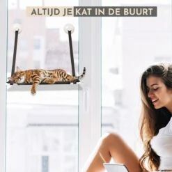TACTIV PETS® Kattenhangmat | Hangmat Kat | Kattenhangmat Raam | Kattenmand -Huisdier Verkoop 1200x1200 3045