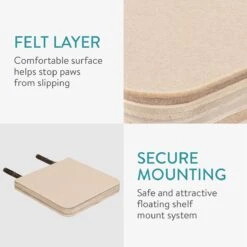 Navaris Katten Klimmuur 3 Tredes - 18 X 18 X 1,5 Cm Per Plankje - Katten Klimwand Van Hout - Inclusief Bevestigingsmateriaal 11 Navaris Katten Klimmuur 3 Tredes - 18 X 18 X 1,5 Cm Per Plankje - Katten Klimwand Van Hout - Inclusief Bevestigingsmateriaal -Huisdier Verkoop 1200x1200 3077