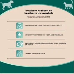 Anti Krab Katten - Anti Krab Vellen - Voor Katten En Honden - Dubbelzijdig - 8 Stuks - Duurzaam - Extra Groot -Huisdier Verkoop 1200x1200 3116