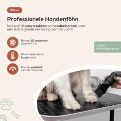 MiMOPETS® Hondenföhn Met 4 Opzetstukken – Waterblazer Voor Honden Met Geluiddemper -Hondendroger - Zwart 11 MiMOPETS® Hondenföhn Met 4 Opzetstukken – Waterblazer Voor Honden Met Geluiddemper -Hondendroger - Zwart -Huisdier Verkoop 1200x1200 331