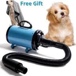 Merkloos Edward&DeVries Professionele Hondenföhn Met 4 Opzetstukken – Waterblazer Voor Honden – Stil Design – Krachtig + Extra Filter & Droogdoek - Blauw -Huisdier Verkoop 1200x1200 417