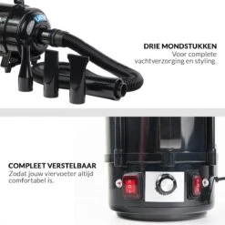 Hondenföhn/Waterblazer - Verstelbare Vermogen Standen (500W Tot 2400W) En Verstelbare Temperatuur - Zwart 17 Hondenföhn/Waterblazer - Verstelbare Vermogen Standen (500W Tot 2400W) En Verstelbare Temperatuur - Zwart -Huisdier Verkoop 1200x1200 431