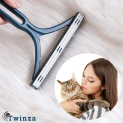 |Twinza®|Huisdierhaar Verwijderaar - Haarverwijderaar, Huisdieren - Kattenhaar - Hondenhaar - Knaagdieren - Kleding - Meubels - Donkerblauw -Huisdier Verkoop 1200x1200 519