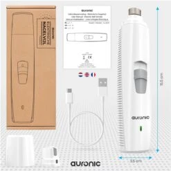 Auronic Elektrische Nagelvijl - Voor Dieren - Oplaadbaar - Draadloos - Diamant Vijlkop - Hond/Katten - Wit 17 Auronic Elektrische Nagelvijl - Voor Dieren - Oplaadbaar - Draadloos - Diamant Vijlkop - Hond/Katten - Wit -Huisdier Verkoop 1200x1200 553