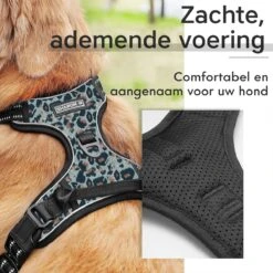 Antitrek Hondentuigje - Middelgrote Honden - Luipaard - Maat M - Borstring - Reflecterend 14 Antitrek Hondentuigje - Middelgrote Honden - Luipaard - Maat M - Borstring - Reflecterend -Huisdier Verkoop 1200x1200 57
