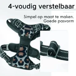 Antitrek Hondentuigje - Middelgrote Honden - Luipaard - Maat M - Borstring - Reflecterend 15 Antitrek Hondentuigje - Middelgrote Honden - Luipaard - Maat M - Borstring - Reflecterend -Huisdier Verkoop 1200x1200 58