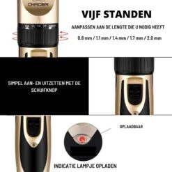 Thuys Hondentondeuse Set Voor Dikke Vacht - Tondeuse Set Voor Honden Draadloos - Set Voor Langharige Honden Met 4 Opzetstukken -Huisdier Verkoop 1200x1200 600