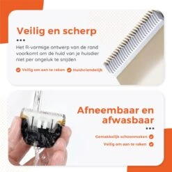 PetGoods Hondentondeuse - 10 Delige Set - Katten & Honden - Draadloos - Low Noise - Incl. Schaar, Nagelknipper, Vijl & Kam -Huisdier Verkoop 1200x1200 606